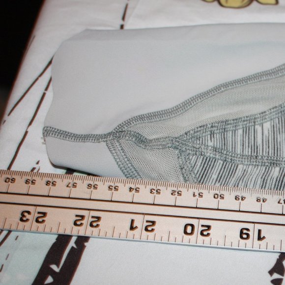 Lululemon Striped Gray & White Leggings 🌵 4 - Picture 7 of 12